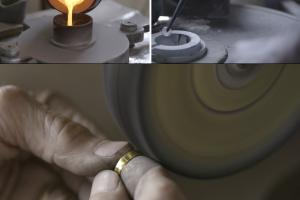 כך מכינים טבעת נישואין ממטבע הרבי ● וידאו (פ)
