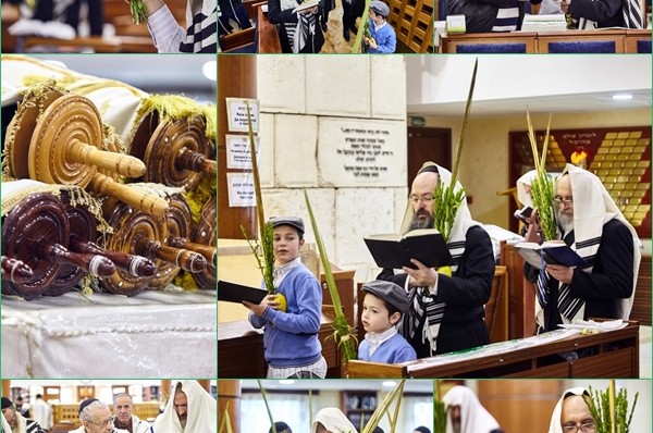 גלריה: הושענא רבא בבית הכנסת המרכזי במוסקבה