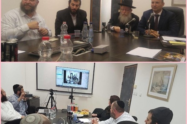 מפגש פסגה וירטואלי בין שרי ממשלת ישראל ותלמידי בית ספר-נט