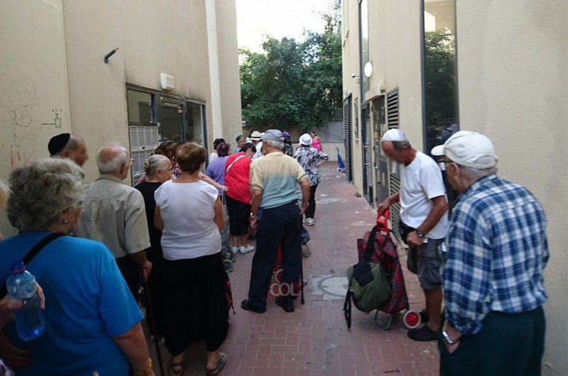 תל-אביב: הצלחת של הנזקקים לא הייתה ריקה