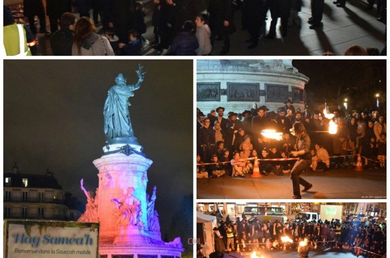 ברחובה של עיר: מאות כבשו בריקודים את מרכז פריז 