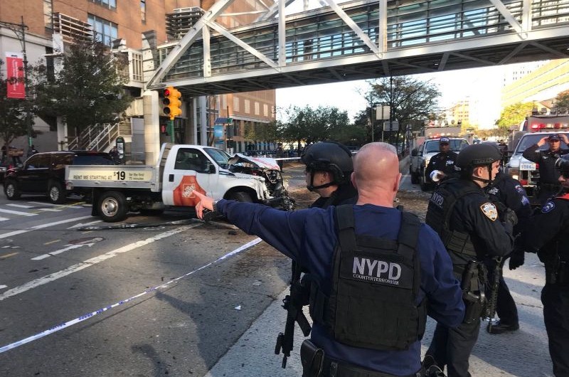 טרור היכה בניו יורק: שמונה הרוגים בפיגוע דריסה במנהטן