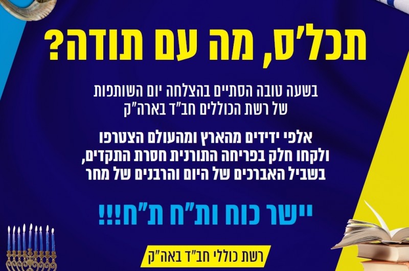 תודה! בזכותכם נאספו 3,388,882 שקל