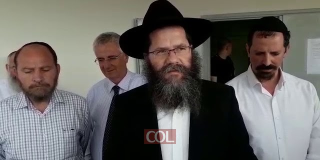 הרב אשכנזי הגיע להצביע