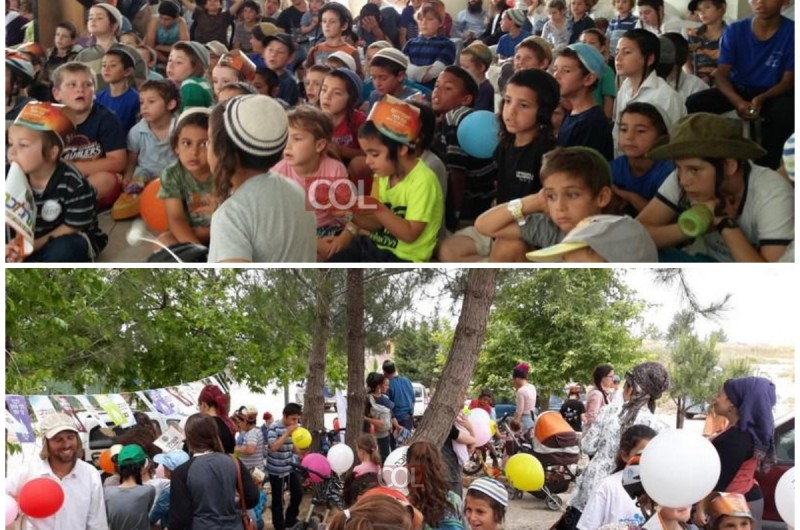 'בת-עין': 300 ילדים צעדו בתהלוכה המתקיימת 29 שנה ברציפות