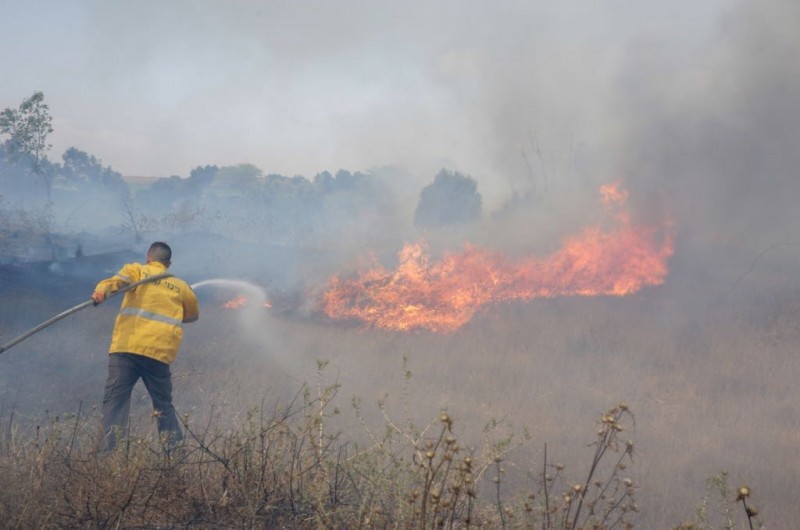 טרור של אש מהאוויר: 600 עפיפוני תבערה נשלחו מרצועת עזה טרור של אש מהאוויר: 600 עפיפוני תבערה נשלחו מרצועת עזה