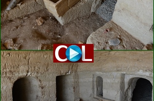 מערת קבורה מרשימה בת כ-2000 שנה נחשפה בטבריה