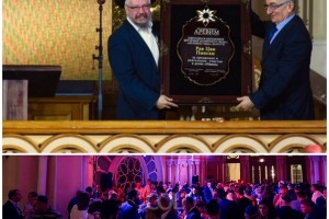 'איש השנה' של הקהילה היהודית בפטרבורג: הרב צבי פינסקי