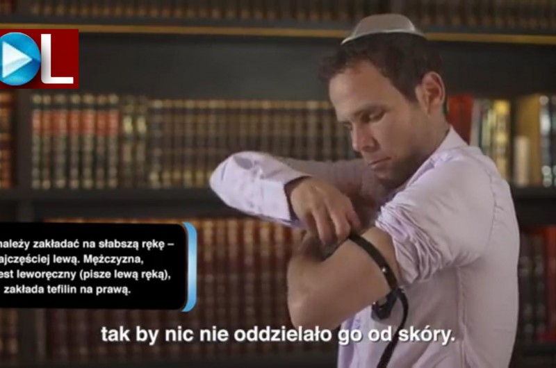 גם בפולנית: סרטון הדרכה - איך מניחים תפילין?