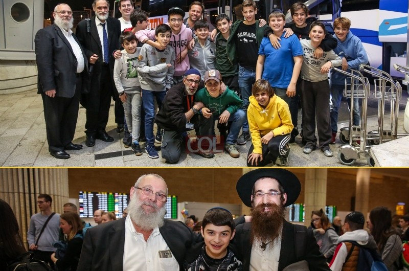 120 נערים מאירופה הגיעו למסע בר מצווה בישראל