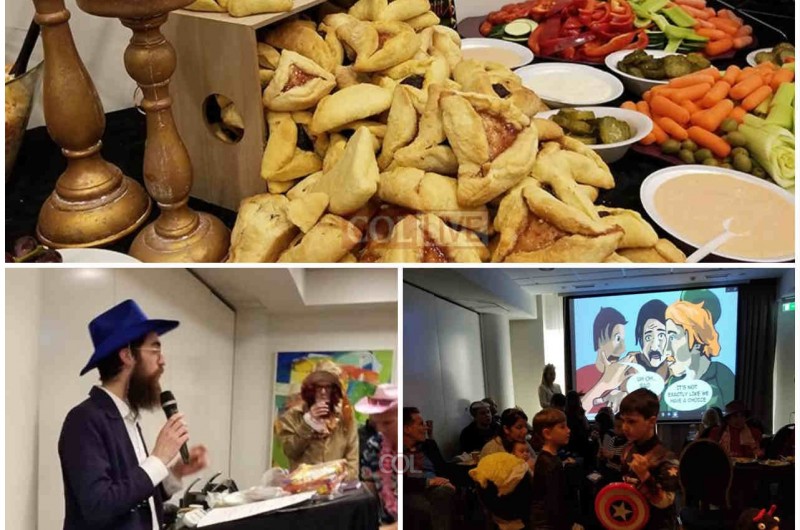 לראשונה באיסלנד: מסיבת פורים לחברי הקהילה היהודית 