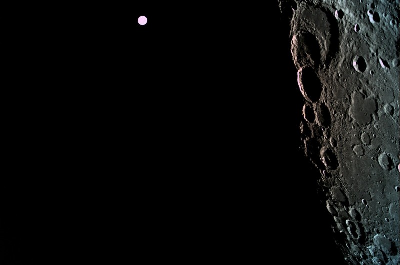 זה לא הירח - זה כדור הארץ: התמונה שחללית 'בראשית' תיעדה 