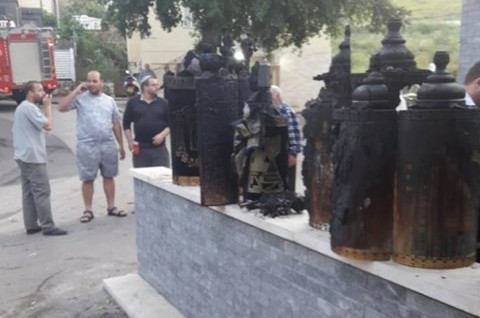 טבריה: בית הכנסת עלה בלהבות - ספרי תורה נשרפו