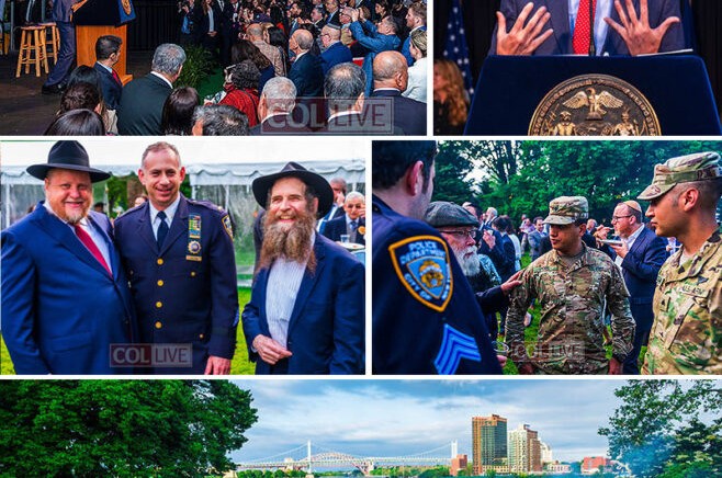 לפני מסע הבחירות, ראש העיר ניו יורק ארח עסקנים יהודים