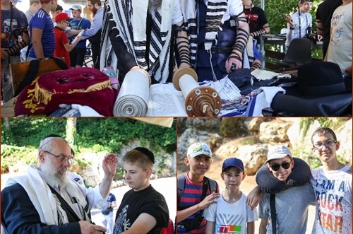130 נערים מחבר העמים למסע בר מצווה בישראל ●  גלריה