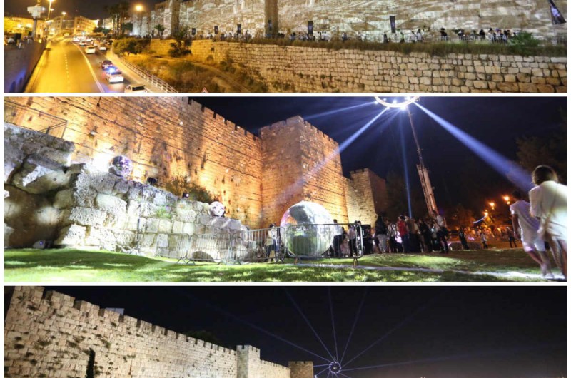 'אורה של עולם': פסטיבל האורות בעיר ירושלים • תיעוד