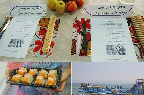 קיץ חם במיזם התזונתי: הפלגה בטבריה, הכנת סושי פירות