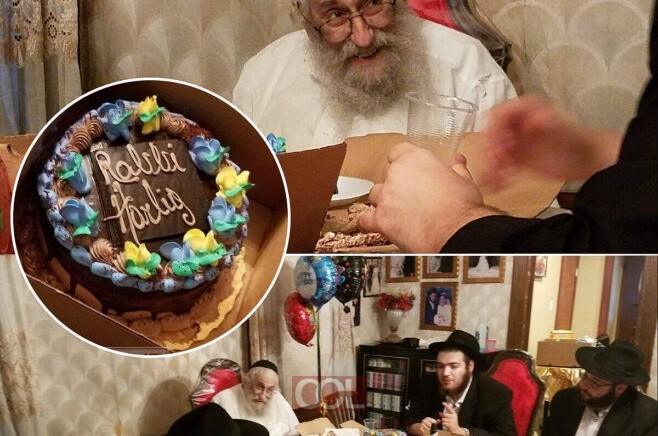 הרב מאיר הארליג חגג יום הולדת 83