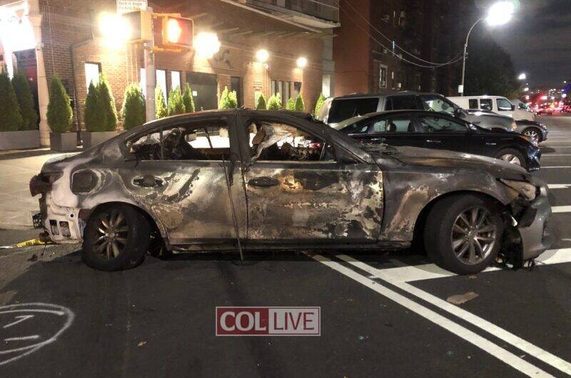 בערב שבת: מכונית שהתפוצצה הבהילה תושבים בקראון הייטס 