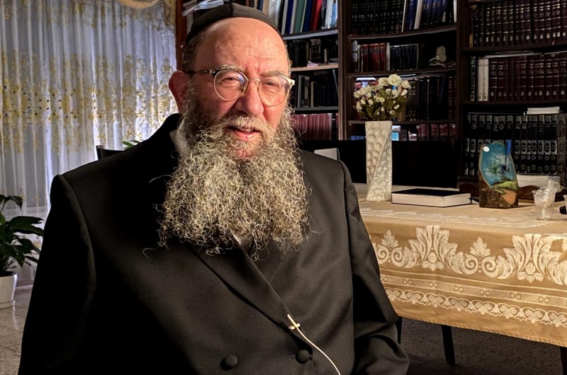 הרב ישראל גליצנשטיין העניק ראיון רווי גילויים לחברת JEM
