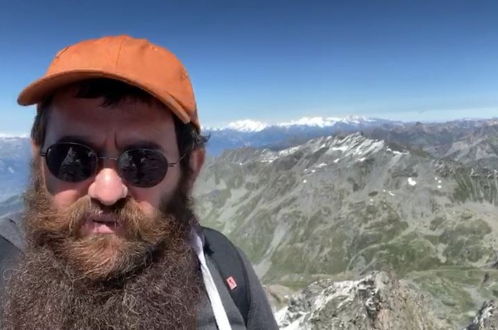 הרב זלמן וישצקי מעביר מסר מגובה 3,500 מטר • צפו