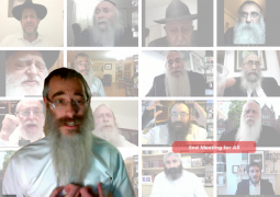 צפו: כך סיים הרב לברטוב את ההתוועדות הארוכה בהיסטוריה צפו: כך סיים הרב לברטוב את ההתוועדות הארוכה בהיסטוריה