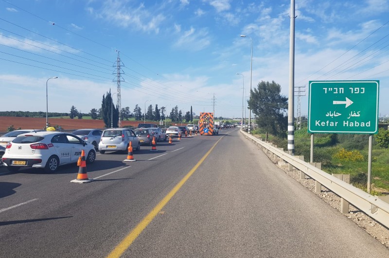 מתוצאות הסגר המהודק, בוקר אחרי: כך נראית צומת הכניסה לכפר חב