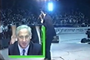 צפו: כשר' אברמל פריד בידח את נתניהו אחרי הניצחון בבחירות