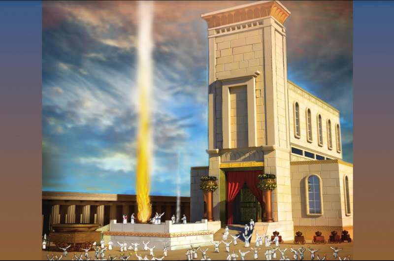 שיעור מיוחד של הרב מקובר בנושא בית המקדש הראשון 