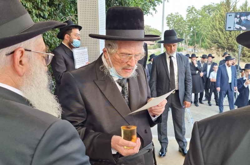 חופת החתן הת' מענדי שייקביץ מכפר חב