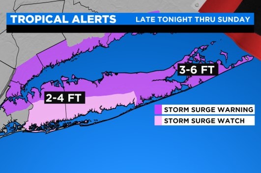 סופה: מצב חירום הוכרז בניו יורק ובקונטיקט; מים הציפו את 770