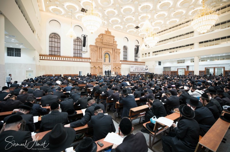 אירוע ענק בבני ברק: 1,200 אברכים נבחנו על שו