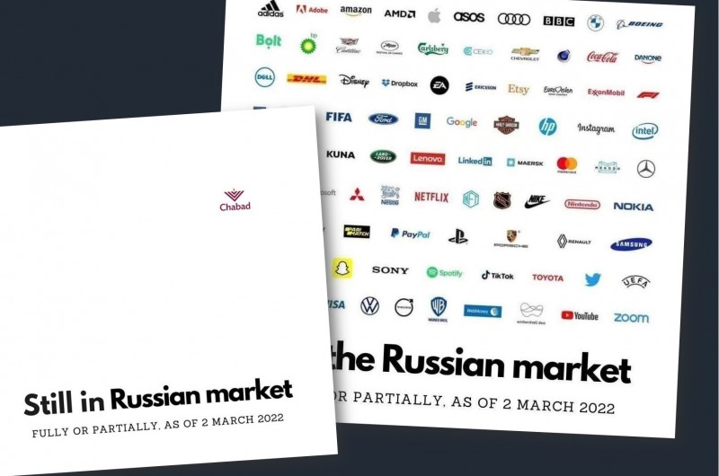 ויראלי: עשרות חברות עזבו את השוק הרוסי, מי נשאר? חב