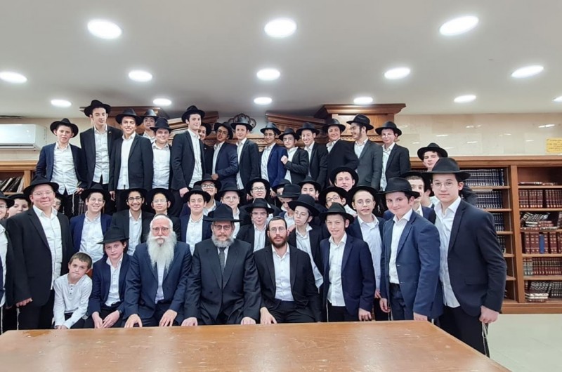 לרגל ב' ניסן: התוועדות מיוחדת נערכה היום בחיידר בהשתתפות יו