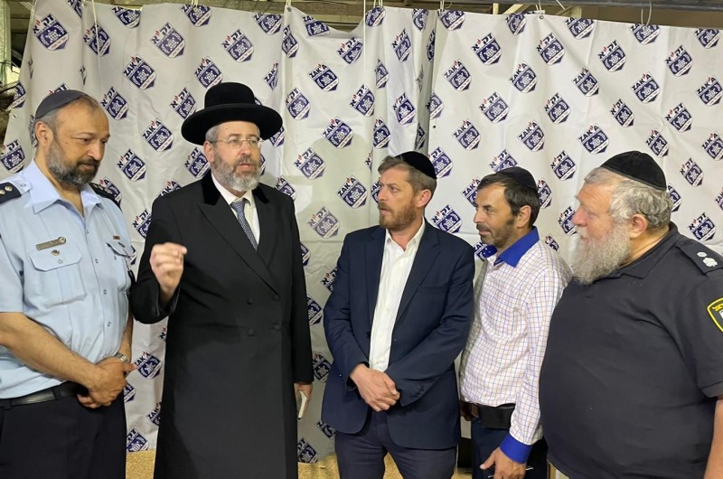 הרב הראשי לישראל הרב דוד לאו ביקר במוקד זק