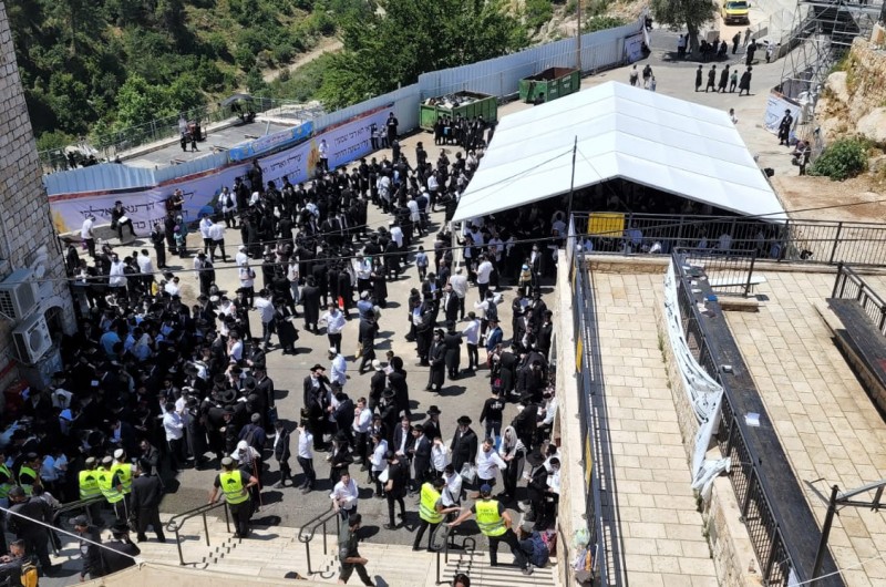 שנה לאחר אסון מירון תשפ