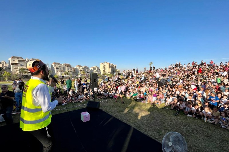 עוצמה בבאר שבע: 3,000 ילדים בתהלוכה הגדולה בנווה זאב