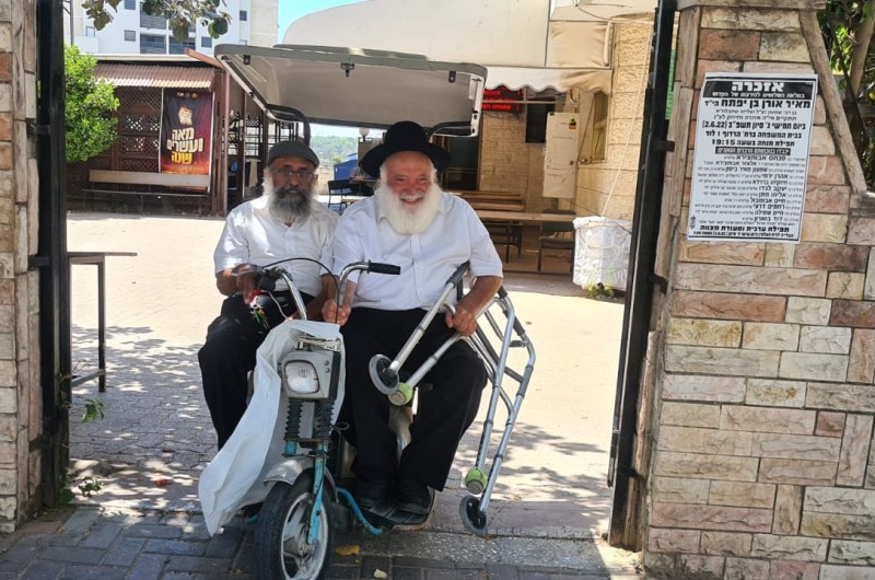 המוהל הרב בנימין מזרחי, מזקני אנ