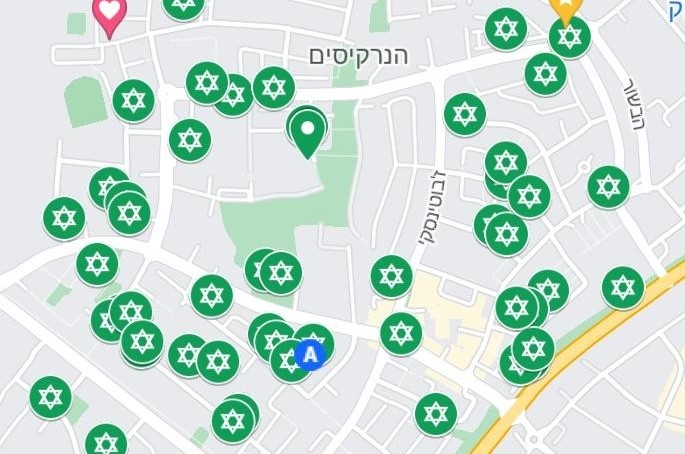 96 בתי כנסת קרית מלאכי שמעו את דברי הרבי בחג שבועות 