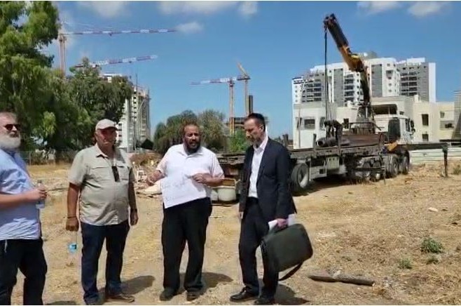 החלו עבודות הבנייה לבניית מקווה טהרה בשכונת המחנה