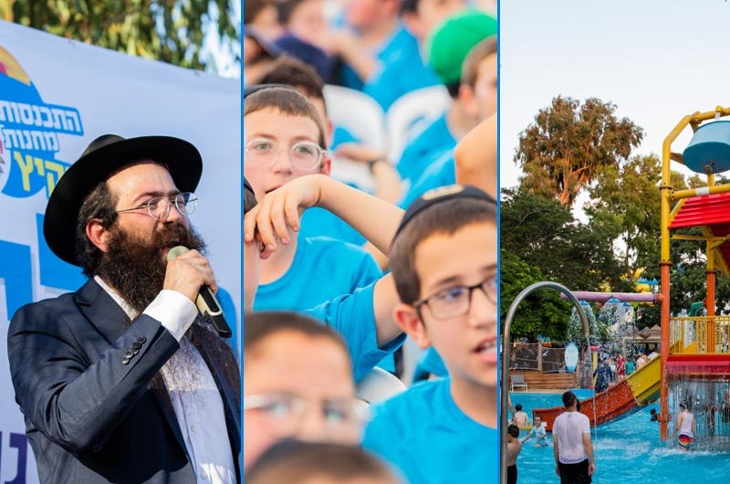 מפגש מחנות הקיץ: אלפי חניכי גן ישראל התכנסו בשפיים
