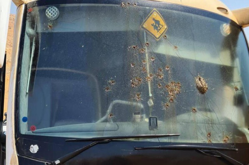 בקעת הירדן: פיגוע ירי על אוטובוס - מצוד אחר המחבלים