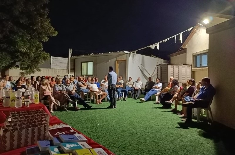 לפרוץ גבולות: עשרות מתושבי המושב רינתיה השתתפו בערב מיוחד לקראת יום כיפור, עם ד