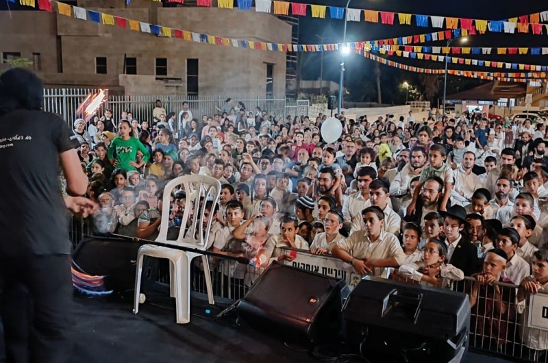 אופקים: 1,000 איש בשמחת בית השואבה המרכזית של חב