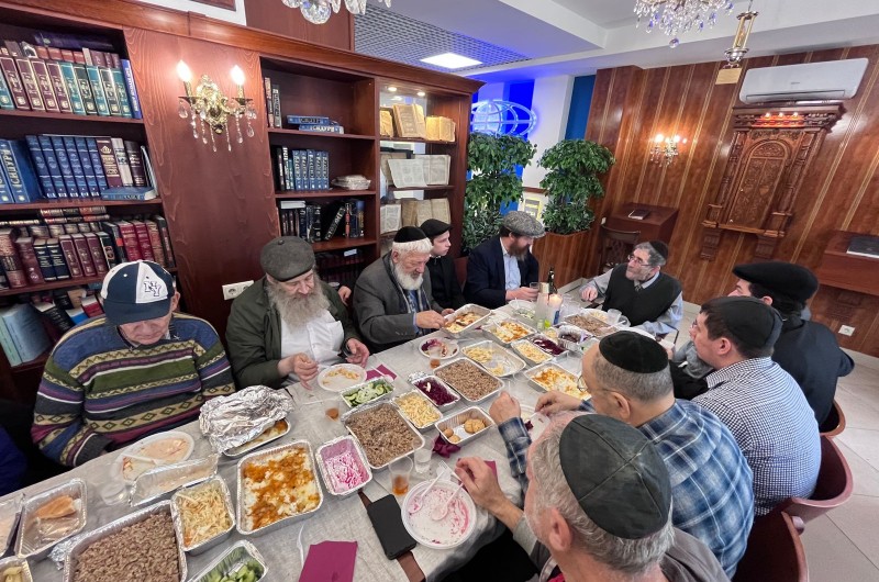 במוסקבה נערכה סעודת ההילולא של הרה