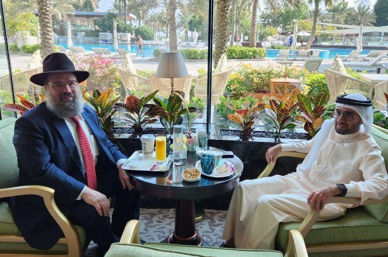 לקידום היהדות: שלוחי הרבי נפגשו עם מנהיגים במזרח התיכון