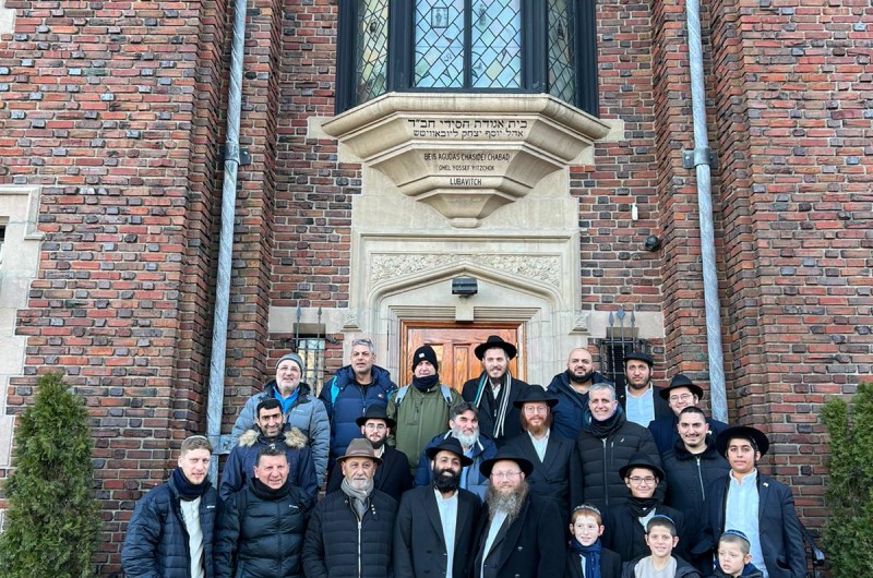 עם תכנית רוחנית וגדושה: כ-30 מחברי קהילת 'בית מנחם' נווה רבין באור יהודה נסעו לרבי לכבוד יו