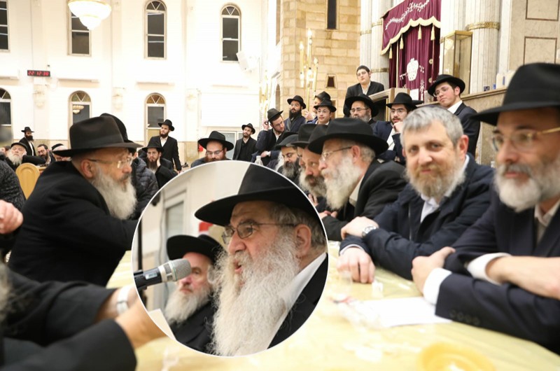 י' שבט: הרב פייגלשטוק והרב וואלברג התוועדו ב'בית מנחם'