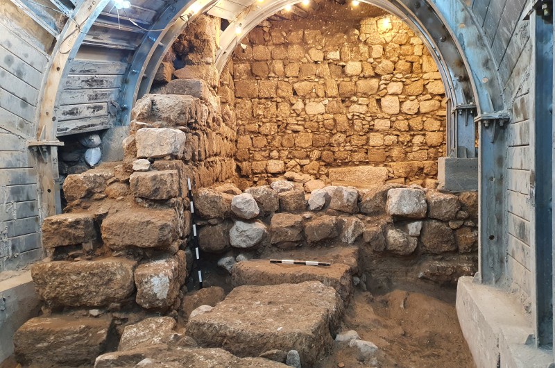 חרוז זהב מעיר דוד בן יותר מ- 1600 שנה התגלה בירושלים