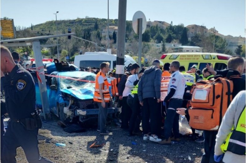 פיגוע מזעזע בערב שבת: שני הרוגים ומספר פצועים בירושלים